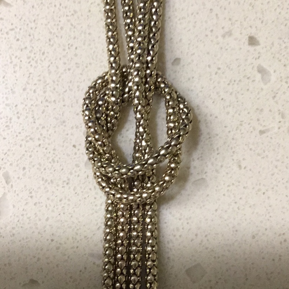 Long Gold Plated Necklace